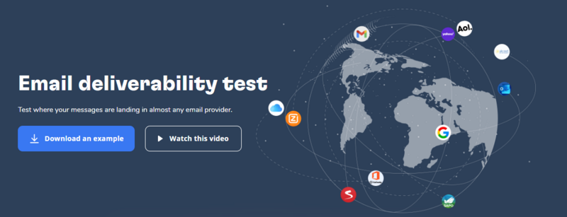 email deliverability test